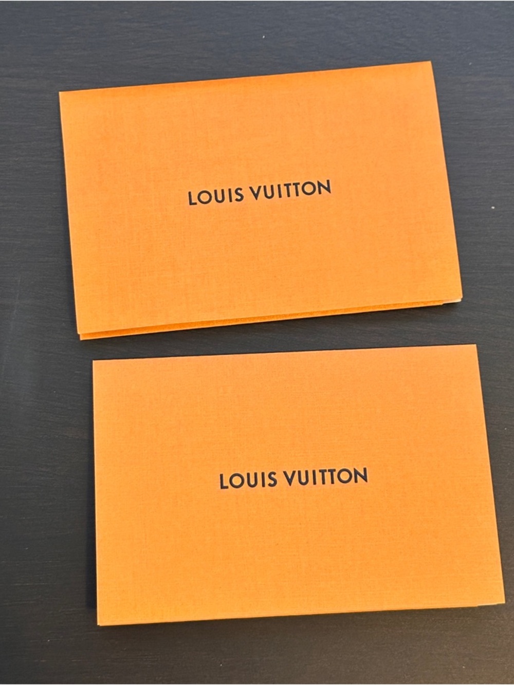 Preowned Louis Vuitton Receipt Envelope Authentic Qty 2